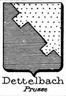 Dettelbach Coat of Arms / Family Crest 1