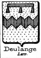 Deulange Coat of Arms / Family Crest 0