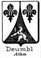Deumbl Coat of Arms / Family Crest 0