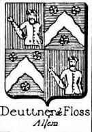 Deuttner Coat of Arms / Family Crest 0