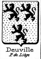 Deuville Coat of Arms / Family Crest 0