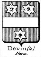 Devin Coat of Arms / Family Crest 2