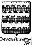 Devonshire Coat of Arms / Family Crest 2