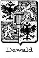 Dewald Coat of Arms / Family Crest 1