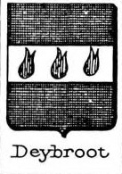 Deybroot Coat of Arms / Family Crest 0