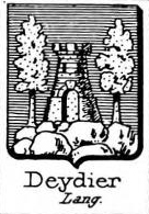 Deydier Coat of Arms / Family Crest 0