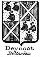 Deynoot Coat of Arms / Family Crest 0
