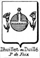 Dhuillet Coat of Arms / Family Crest 0