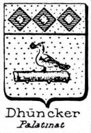 Dhuncker Coat of Arms / Family Crest 0