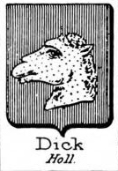 Dick Coat of Arms / Family Crest 8