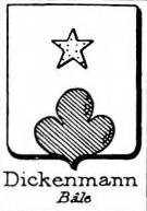 Dickenmann Coat of Arms / Family Crest 0
