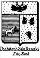 Diebitsch Coat of Arms / Family Crest 3
