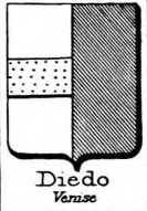 Diedo Coat of Arms / Family Crest 1
