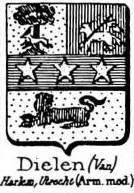 Dielen Coat of Arms / Family Crest 1