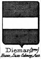 Diemar Coat of Arms / Family Crest 3