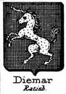 Diemar Coat of Arms / Family Crest 2