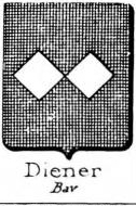 Diener Coat of Arms / Family Crest 1