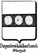 Diepenbroich Coat of Arms / Family Crest 0