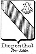 Diepenthal Coat of Arms / Family Crest 0