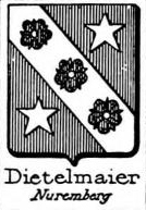 Dietelmaier Coat of Arms / Family Crest 0