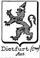 Dietfurt Coat of Arms / Family Crest 0