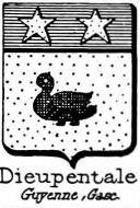 Dieupentale Coat of Arms / Family Crest 0