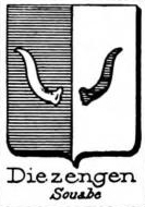 Diezingen Coat of Arms / Family Crest 0