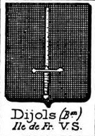 Dijols Coat of Arms / Family Crest 0