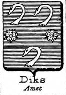 Diks Coat of Arms / Family Crest 0