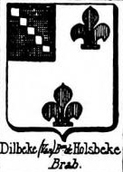 Dilbeke Coat of Arms / Family Crest 0