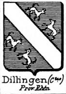 Dillingen Coat of Arms / Family Crest 1
