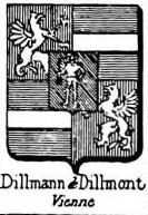 Dillmann Coat of Arms / Family Crest 1