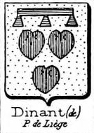 Dinant Coat of Arms / Family Crest 1