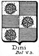 Dini Coat of Arms / Family Crest 8