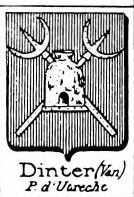 Dinter Coat of Arms / Family Crest 1
