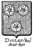 Dinter Coat of Arms / Family Crest 0