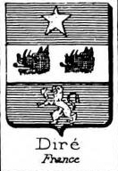 Dire Coat of Arms / Family Crest 0