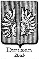 Dirixen Coat of Arms / Family Crest 0