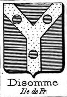 Disomme Coat of Arms / Family Crest 0