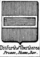 Ditfurth Coat of Arms / Family Crest 2