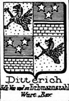 Ditterich Coat of Arms / Family Crest 2