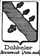 Dobbeler Coat of Arms / Family Crest 1
