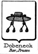 Dobeneck Coat of Arms / Family Crest 2
