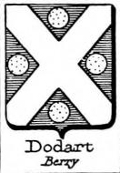 Dodart Coat of Arms / Family Crest 0