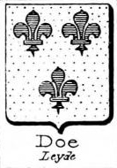 Doe Coat of Arms / Family Crest 1