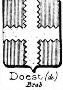 Doest Coat of Arms / Family Crest 0