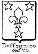 Doffegnies Coat of Arms / Family Crest 0