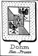 Dohm Coat of Arms / Family Crest 1
