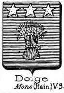 Doige Coat of Arms / Family Crest 0