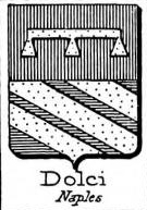 Dolci Coat of Arms / Family Crest 1